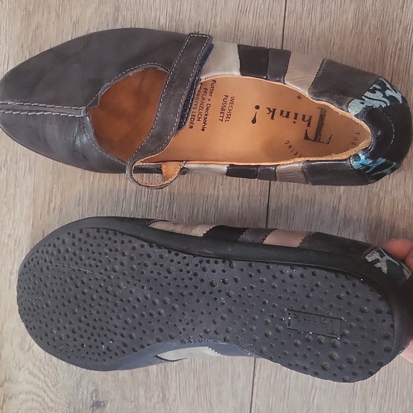 Think! Dark Brown Leather Men's Loafers - Picture 7 of 8